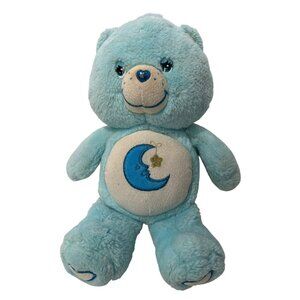 Vintage 2006 Care Bears Glitter Glow in the Dark Bedtime Bear Stuffed Animal Toy